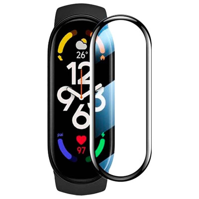 Плівка захисна PET + PmmA для Xiaomi Mi Band 9- чорний Плівка захисна PET + PmmA для Xiaomi Mi Band 9- чорний