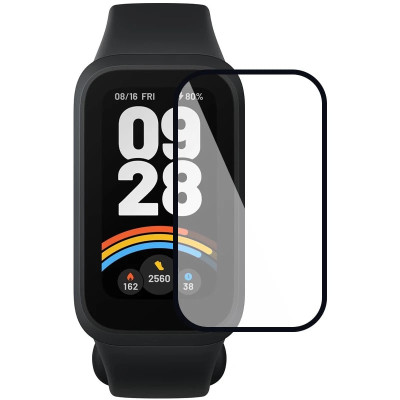 Плівка захисна PET + PmmA для Xiaomi Mi Band 9 Active- чорний Плівка захисна PET + PmmA для Xiaomi Mi Band 9 Active- чорний
