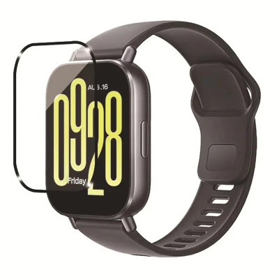 Плівка захисна PET + PmmA для Xiaomi Redmi Watch 5 Active- чорний Плівка захисна PET + PmmA для Xiaomi Redmi Watch 5 Active- чорний
