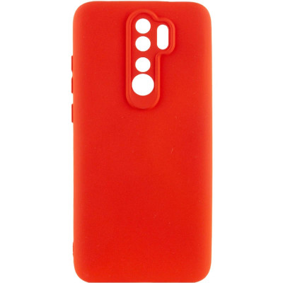 Накладка (з мікрофіброю) GETMAN Liquid Silk Full Camera для Xiaomi Redmi Note 8 Pro- червоний Накладка (з мікрофіброю) GETMAN Liquid Silk Full Camera для Xiaomi Redmi Note 8 Pro- червоний