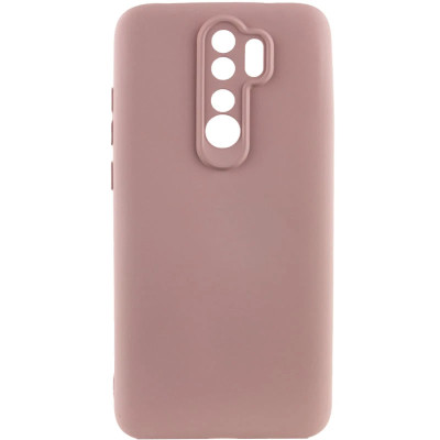 Накладка (з мікрофіброю) GETMAN Liquid Silk Full Camera для Xiaomi Redmi Note 8 Pro- рожевий пісок Накладка (з мікрофіброю) GETMAN Liquid Silk Full Camera для Xiaomi Redmi Note 8 Pro- рожевий пісок