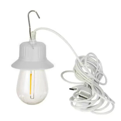 Лампочка LED V07-COB, кабель 3 м, крюк, питание от USB/Type-C Лампочка LED V07-COB, кабель 3 м, крюк, питание от USB/Type-C