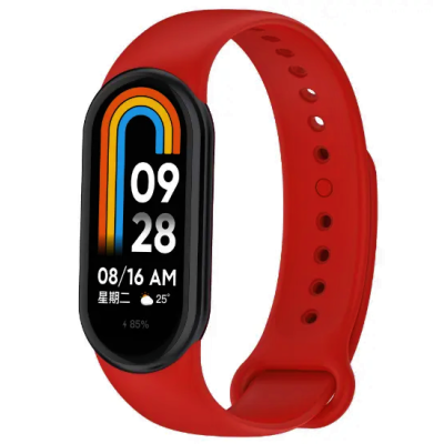Ремінець для Mi Band 8/ Mi Band 9 / Mi Band 10- червона троянда Ремінець для Mi Band 8/ Mi Band 9 / Mi Band 10- червона троянда