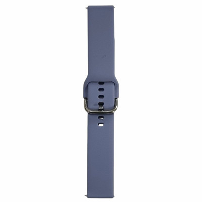 Ремінець для Smart Watch 20mm (металева застібка)- сіра лаванда Ремінець для Smart Watch 20mm (металева застібка)- сіра лаванда