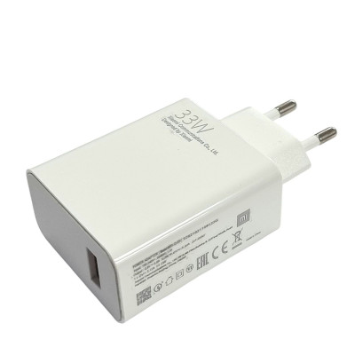 Мережевий зарядний пристрій Xiaomi (MDY-12-EH) 33W USB-A- білий Мережевий зарядний пристрій Xiaomi (MDY-12-EH) 33W USB-A- білий
