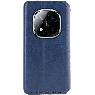Чохол-книжка GETMAN Cubic для Xiaomi Redmi Note 14 Pro 4G- синій Чохол-книжка GETMAN Cubic для Xiaomi Redmi Note 14 Pro 4G- синій