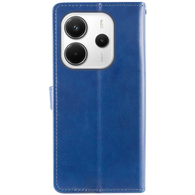 Чохол-книжка GETMAN Gallant шкіряний для Xiaomi Redmi Note 14 4G (UA/Europe)- синій Чохол-книжка GETMAN Gallant шкіряний для Xiaomi Redmi Note 14 4G (UA/Europe)- синій