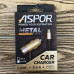 Автомобільний зарядний пристрій Aspor A38C Lightning Metal Series 2.4A/1USB- біло-сріблястий