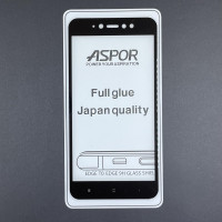 Скло захисне Full Glue для Xiaomi Redmi Note 5A- чорний Скло захисне Full Glue для Xiaomi Redmi Note 5A- чорний