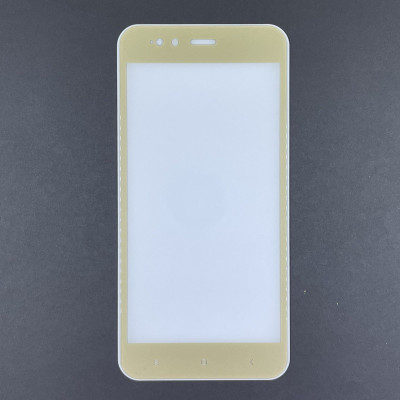 Скло захисне Full Glue для Xiaomi Mi 5X- золото Скло захисне Full Glue для Xiaomi Mi 5X- золото