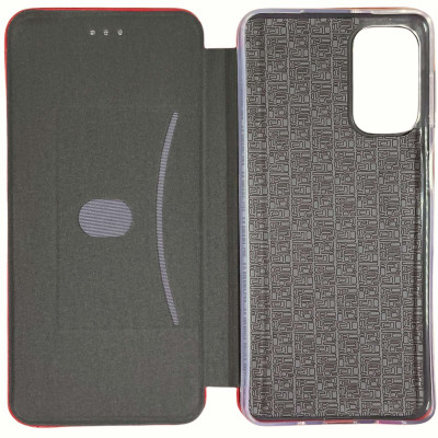 Чохол-книжка Premium Leather Case для Samsung M52/M526 в тех. упаковці- червоний