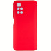Накладка (з мікрофіброю) Silicone Cover Full Camera (AA) для Xiaomi Redmi Note 11 5G / Poco M4 Pro 5G- червоний