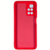 Накладка (з мікрофіброю) Silicone Cover Full Camera (AA) для Xiaomi Redmi Note 11 Pro (China) / Note 11 Pro+ 5G- червоний