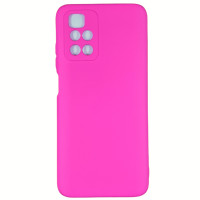 Накладка (з мікрофіброю) Silicone Cover Full Camera (AA) для Xiaomi Redmi Note 11 Pro (China) / Note 11 Pro+ 5G- червона троянда