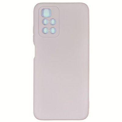 Накладка (з мікрофіброю) Silicone Cover Full Camera (AA) для Xiaomi Redmi Note 11 Pro (China) / Note 11 Pro+ 5G- рожевий пісок