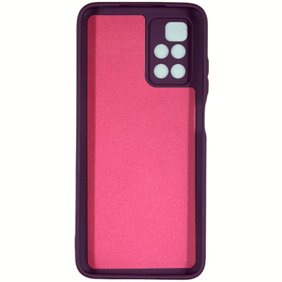 Накладка (з мікрофіброю) Silicone Cover Full Camera (AA) для Xiaomi Redmi Note 11 Pro (China) / Note 11 Pro+ 5G- сливовий