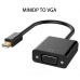 Перехідник (конвертер) Mini DisplayPort (DP) to VGA
