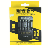 Зарядний пристрій LiitoKala Lii-NL4 (на 4 АКБ) Зарядний пристрій LiitoKala Lii-NL4 (на 4 АКБ)