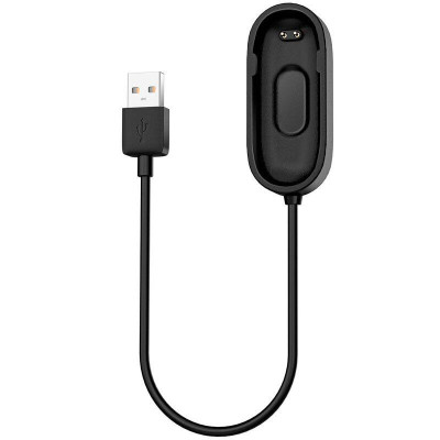 USB кабель для MI Band 4- чорний USB кабель для MI Band 4- чорний