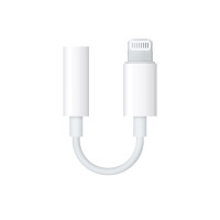 Перехідник с Lightning на 3.5 mm- білий Перехідник с Lightning на 3.5 mm- білий