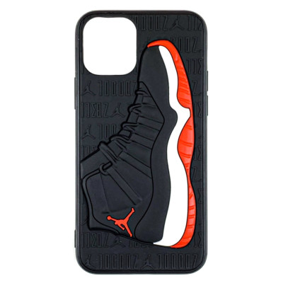 Накладка Jordan для iPhone 11 Pro- чорний з червоним Накладка Jordan для iPhone 11 Pro- чорний з червоним