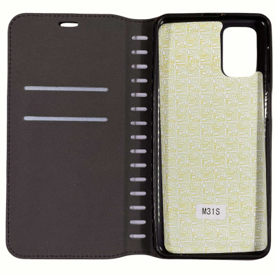 Чохол-книжка Leather Folio для Samsung M31S/M317- чорний