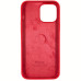 Накладка (з мікрофіброю) Silk Original Full Cover для iPhone 13 6.1`- червоний