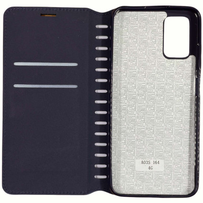 Чохол-книжка Leather Folio для Samsung A03S/037F- синій