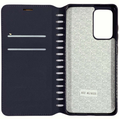 Чохол-книжка Leather Folio для Samsung A52 4G/A525- синій