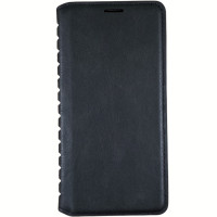 Чохол-книжка Leather Folio для Xiaomi Redmi Note 10 5G/ Poco M3 Pro- чорний