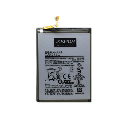 Акумулятор Aspor для Samsung A12 / A02 / M12 / A21s (A217 / A125 / A022 / M127 / A127) / A13 4G / A135 / A04s / A047 (EB-BA217ABY)