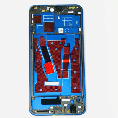 Рамка (середня частина) для Huawei Honor 8X (JSN-AL00/JSN-L22/JSN-L21) Blue Рамка (середня частина) для Huawei Honor 8X (JSN-AL00/JSN-L22/JSN-L21) Blue