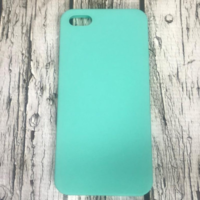 Накладка SMTT Soft Touch для iPhone 5 в тех. упаковці- бірюзовий