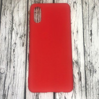 Накладка SMTT Soft Touch для Samsung A02/A022 в тех. упаковці- червоний Накладка SMTT Soft Touch для Samsung A02/A022 в тех. упаковці- червоний