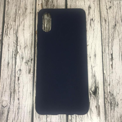 Накладка SMTT Soft Touch для Samsung A02/A022 в тех. упаковці- синій Накладка SMTT Soft Touch для Samsung A02/A022 в тех. упаковці- синій