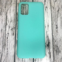 Накладка SMTT Soft Touch для Samsung A02S/A025 в тех. упаковці- бірюзовий Накладка SMTT Soft Touch для Samsung A02S/A025 в тех. упаковці- бірюзовий