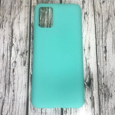 Накладка SMTT Soft Touch для Samsung A02S/A025 в тех. упаковці- бірюзовий Накладка SMTT Soft Touch для Samsung A02S/A025 в тех. упаковці- бірюзовий