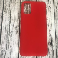 Накладка SMTT Soft Touch для Samsung A02S/A025 в тех. упаковці- червоний Накладка SMTT Soft Touch для Samsung A02S/A025 в тех. упаковці- червоний