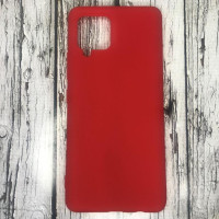 Накладка SMTT Soft Touch для Samsung A42 в тех. упаковці- червоний