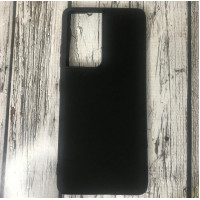 Накладка SMTT Soft Touch для Samsung S21 Ultra в тех. упаковці- чорний Накладка SMTT Soft Touch для Samsung S21 Ultra в тех. упаковці- чорний