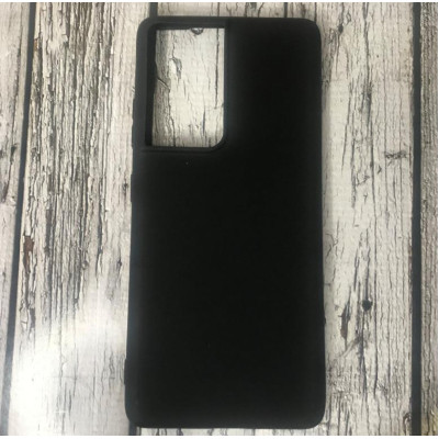 Накладка SMTT Soft Touch для Samsung S21 Ultra в тех. упаковці- чорний Накладка SMTT Soft Touch для Samsung S21 Ultra в тех. упаковці- чорний