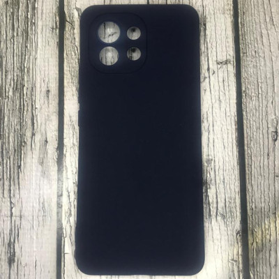 Накладка SMTT Soft Touch для Xiaomi Mi 11 в тех. упаковці- синій Накладка SMTT Soft Touch для Xiaomi Mi 11 в тех. упаковці- синій
