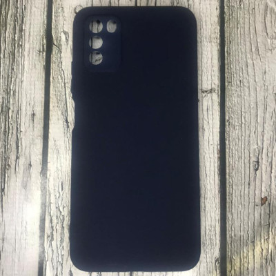 Накладка SMTT Soft Touch для Xiaomi Poco M3 в тех. упаковці- синій