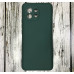 Накладка (з мікрофіброю) Aspor Silicone Full для Xiaomi Mi 11- зелений
