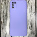 Накладка (з мікрофіброю) Aspor Silicone Full для Xiaomi Poco M3- фіолетовий