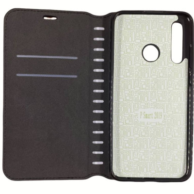 Чохол-книжка Leather Folio для Huawei P Smart 2019- чорний