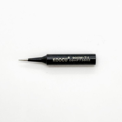 Жало для паяльника KOOCU 900M-T-1 метал/чорне/пряме Жало для паяльника KOOCU 900M-T-1 метал/чорне/пряме