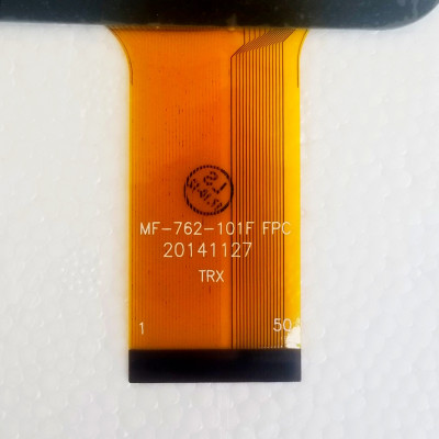 Сенсор для планшета Assistant AP115/AP-115/AP 115, MF-762-101F FPC Black