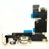 Шлейф з конектором зарядки для iPhone 6 Plus (мікрофон) Original White Шлейф з конектором зарядки для iPhone 6 Plus (мікрофон) Original White