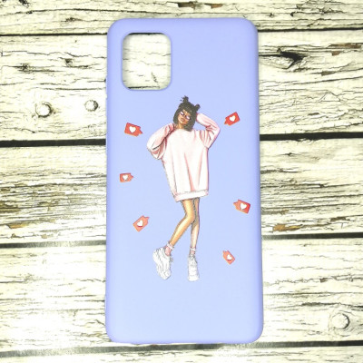 Накладка (з мікрофіброю) Case Art для Samsung Note 10 Lite 2020- пурпурний Накладка (з мікрофіброю) Case Art для Samsung Note 10 Lite 2020- пурпурний